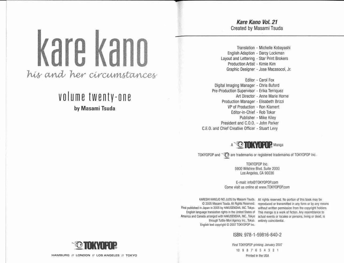 Read Kare Kano (en) Manga Online