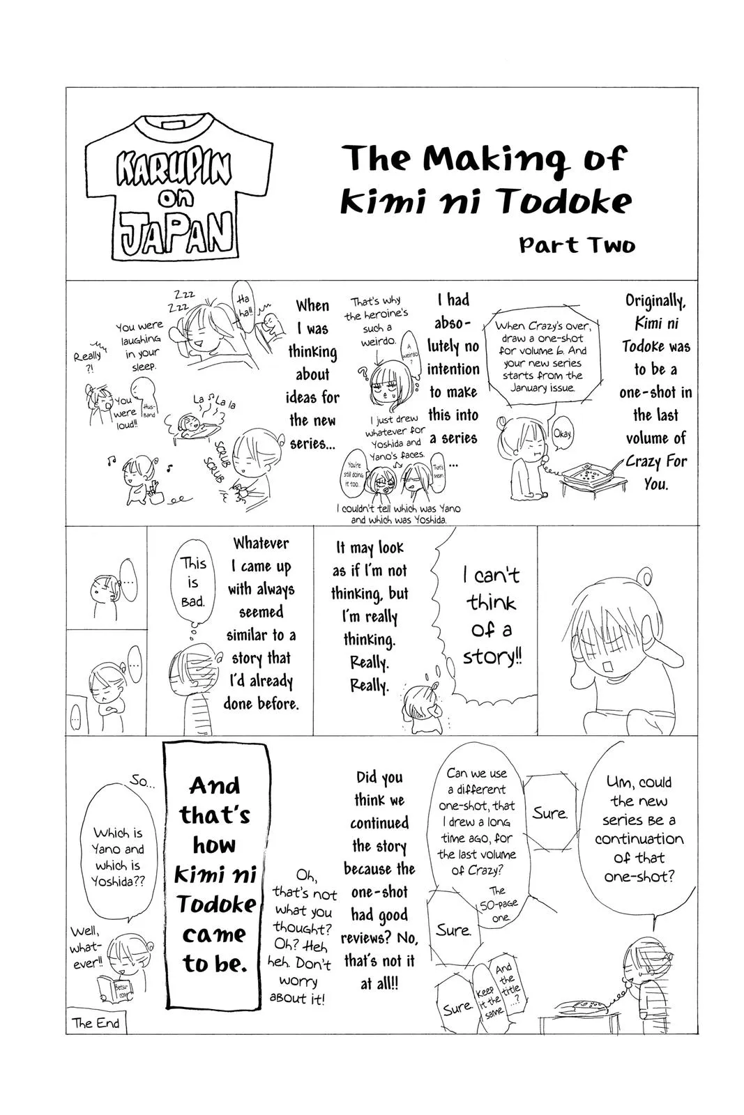 Read Kimi ni Todoke - From Me to You (en) Manga Online