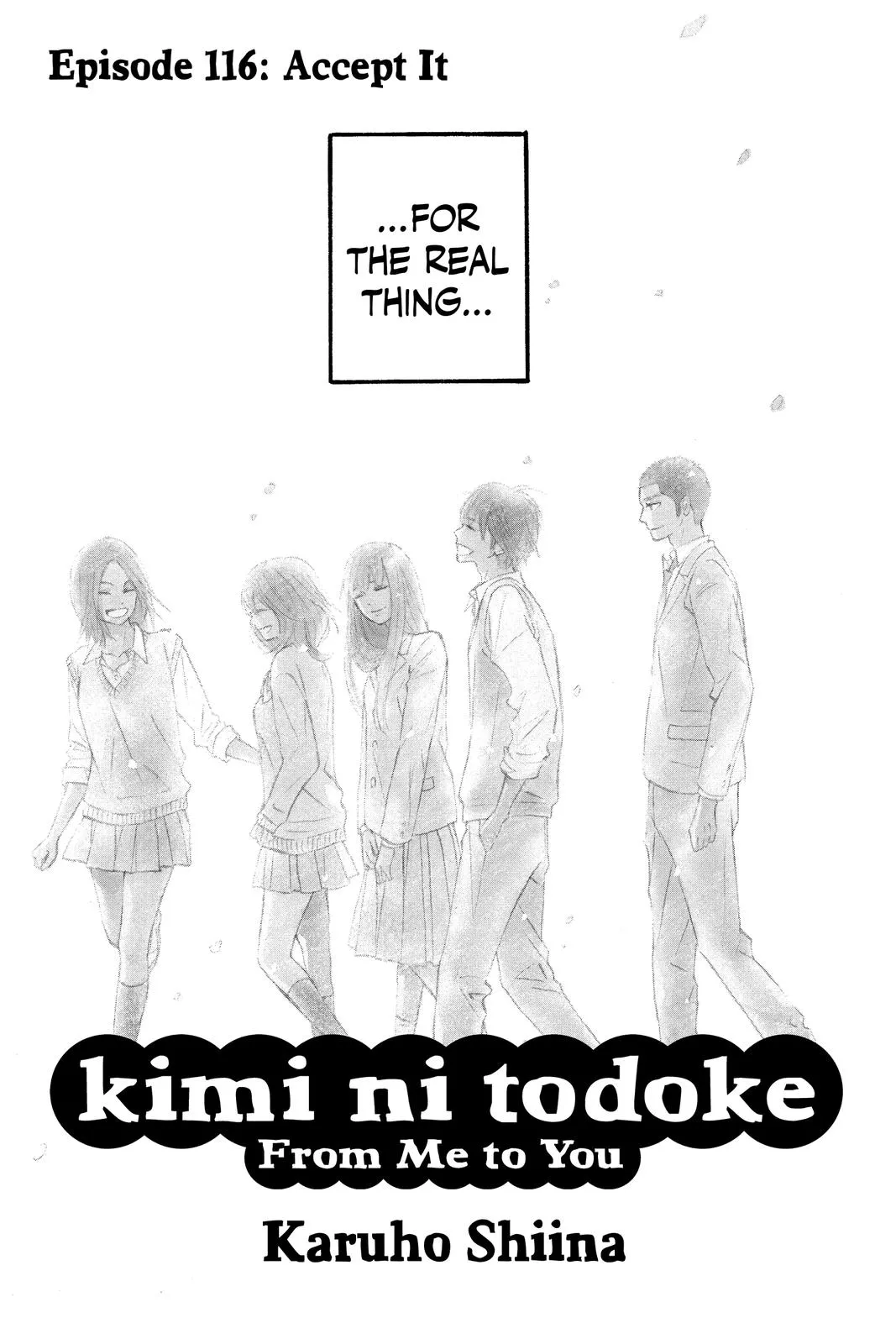 Read Kimi ni Todoke - From Me to You (en) Manga Online