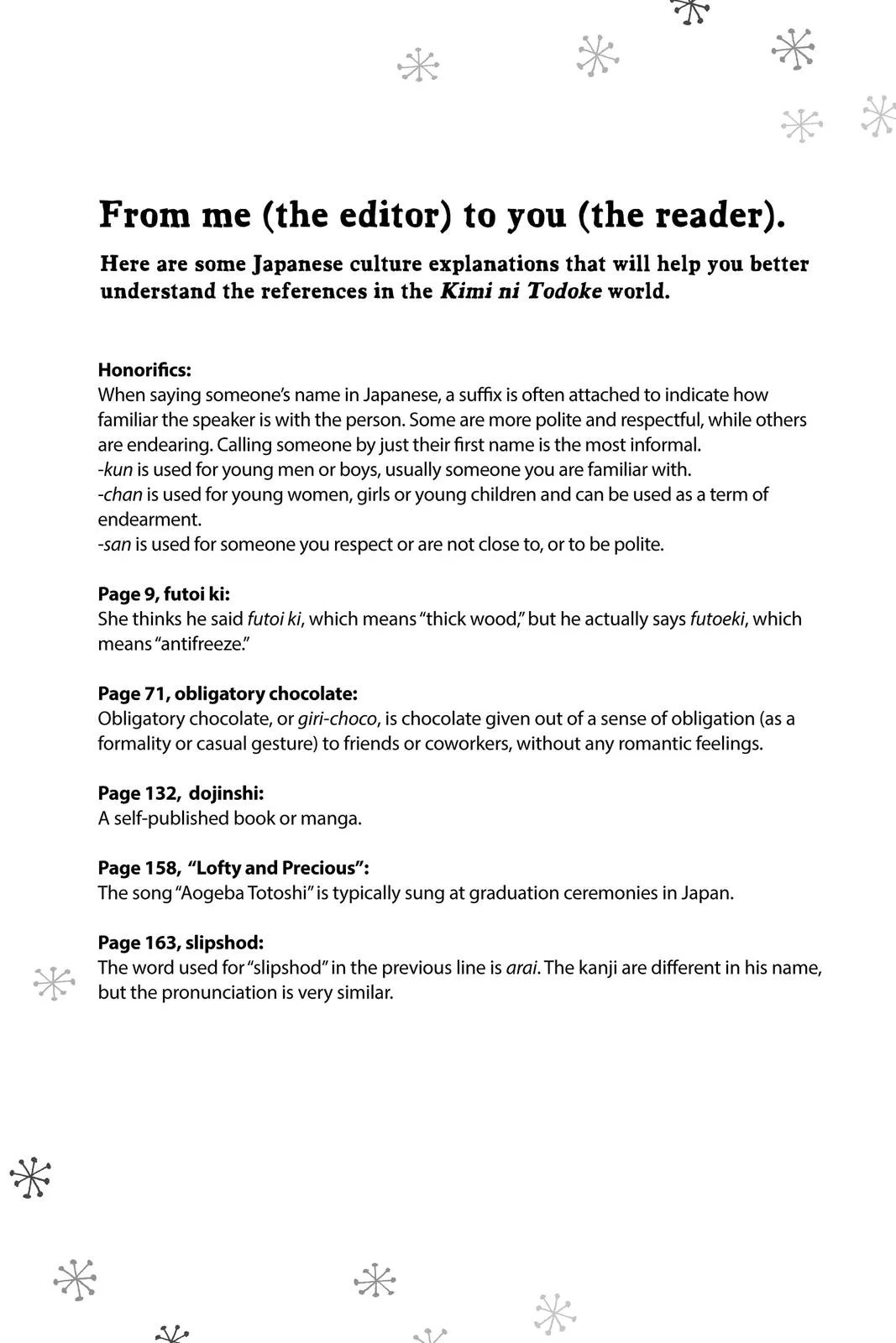 Read Kimi ni Todoke - From Me to You (en) Manga Online