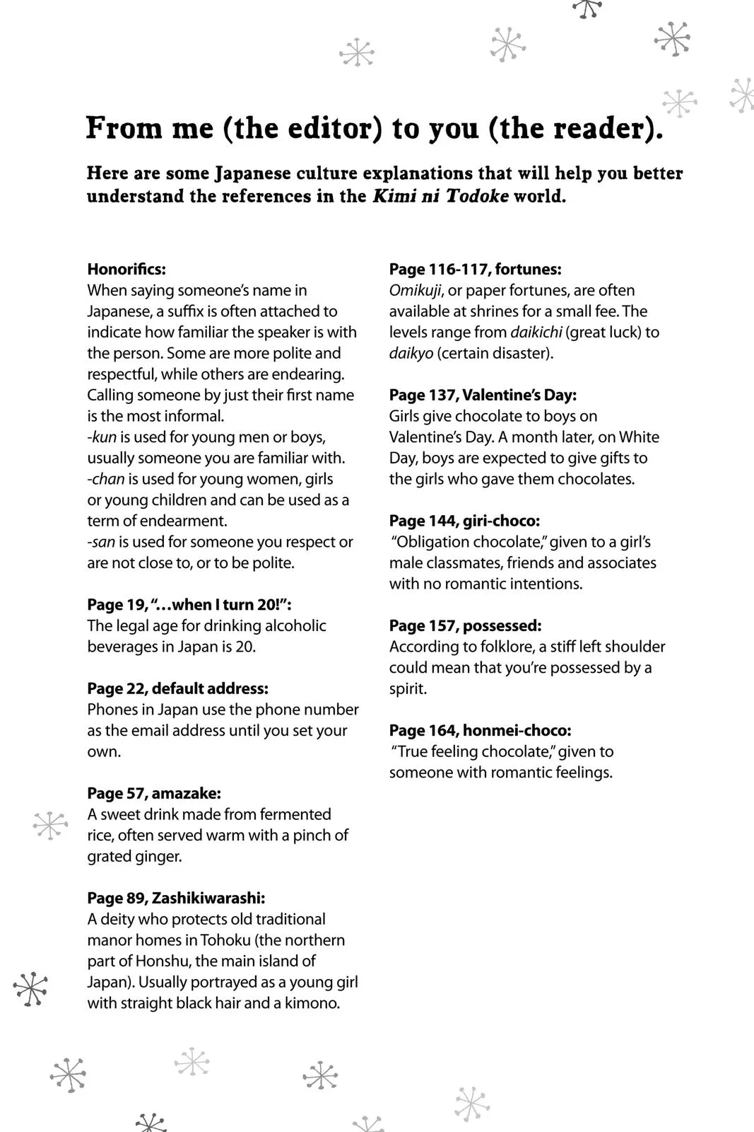 Read Kimi ni Todoke - From Me to You (en) Manga Online