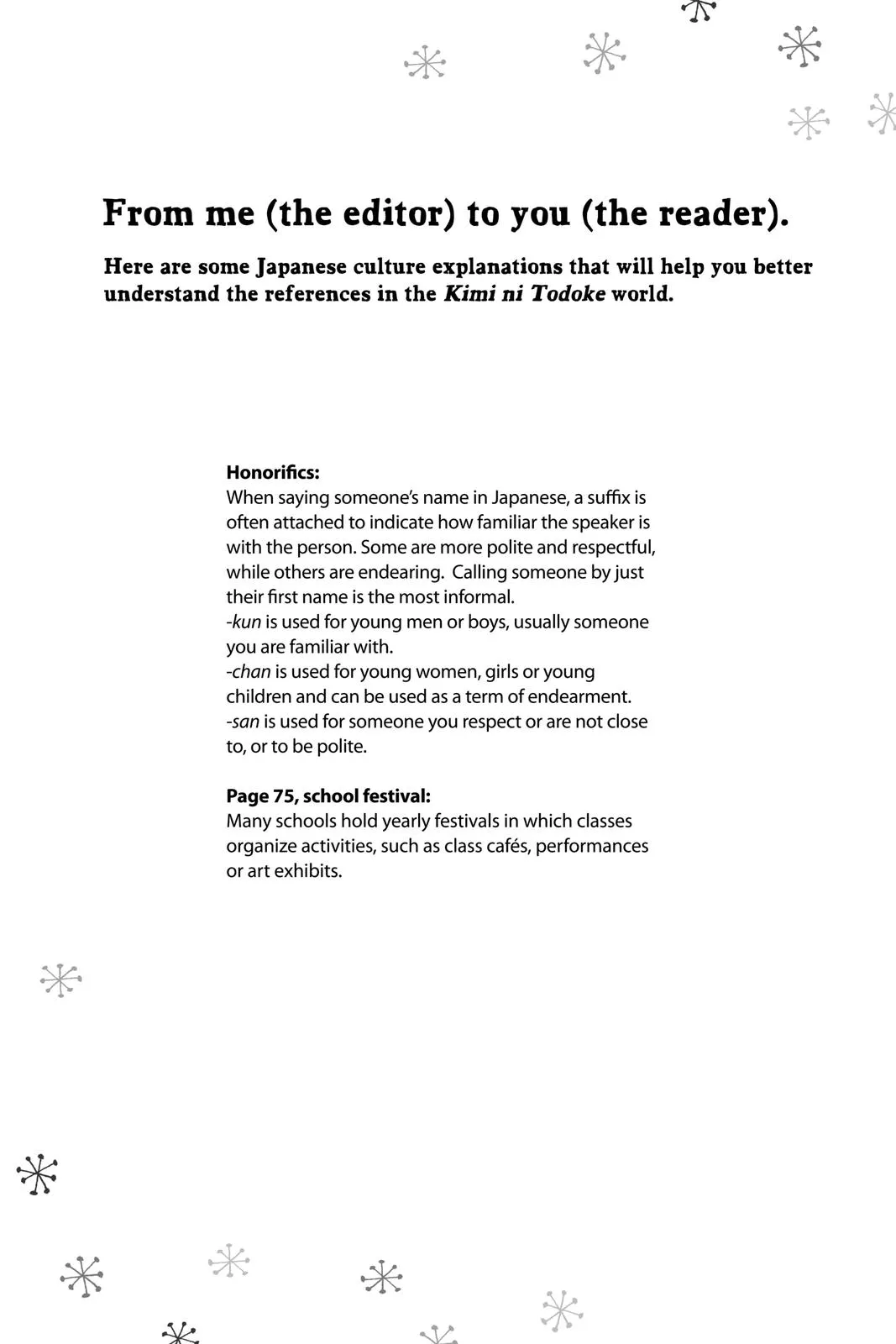 Read Kimi ni Todoke - From Me to You (en) Manga Online