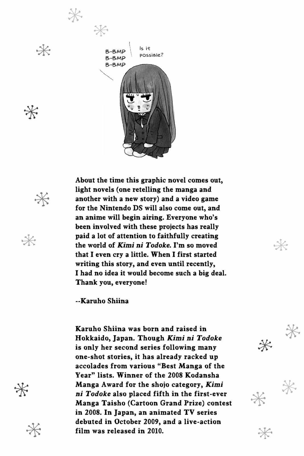 Read Kimi ni Todoke - From Me to You (en) Manga Online
