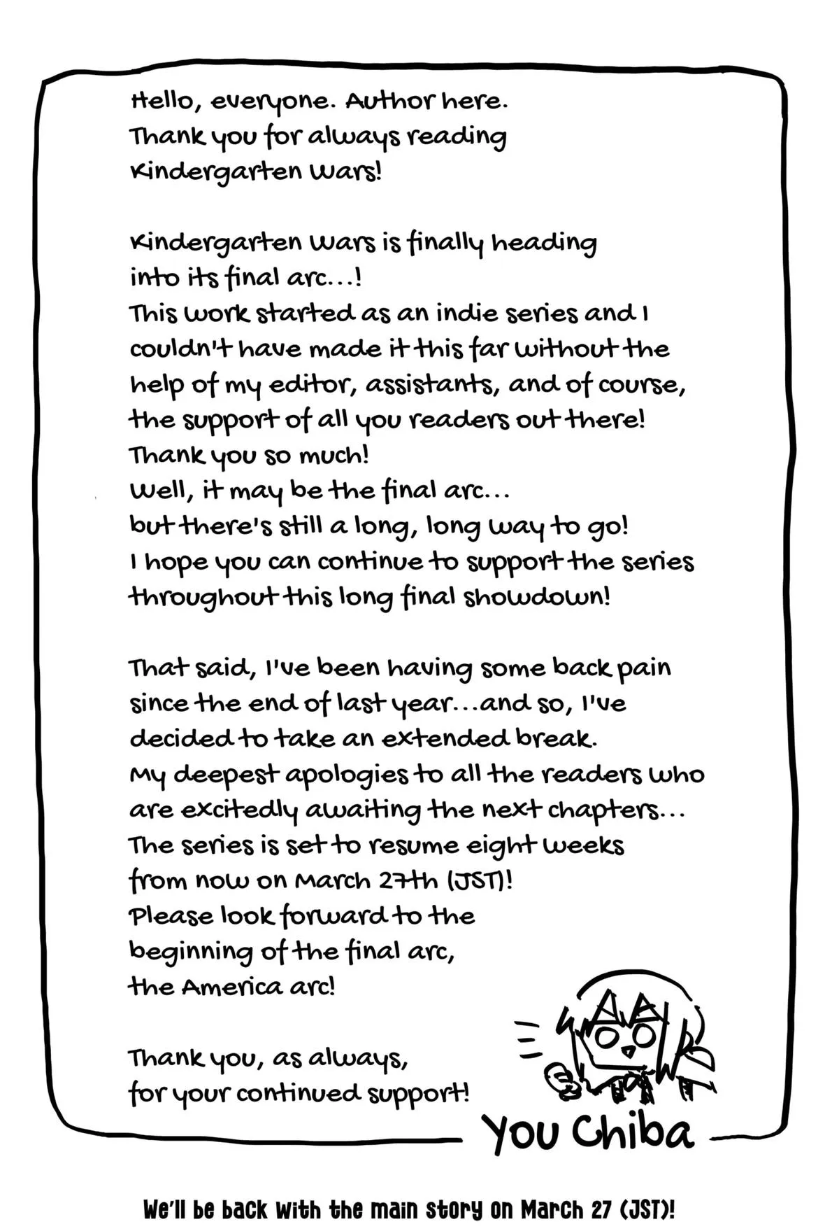 Read Kindergarten WARS (en) Manga Online