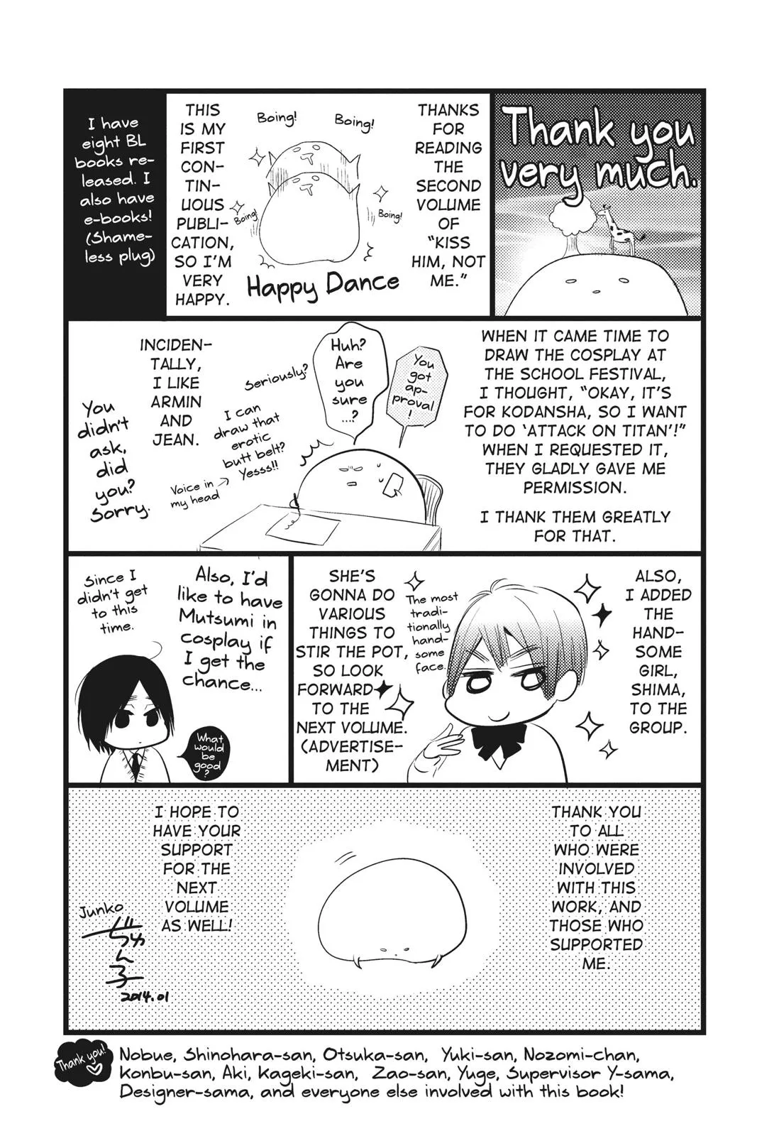Read Kiss Him, Not Me (en) Manga Online