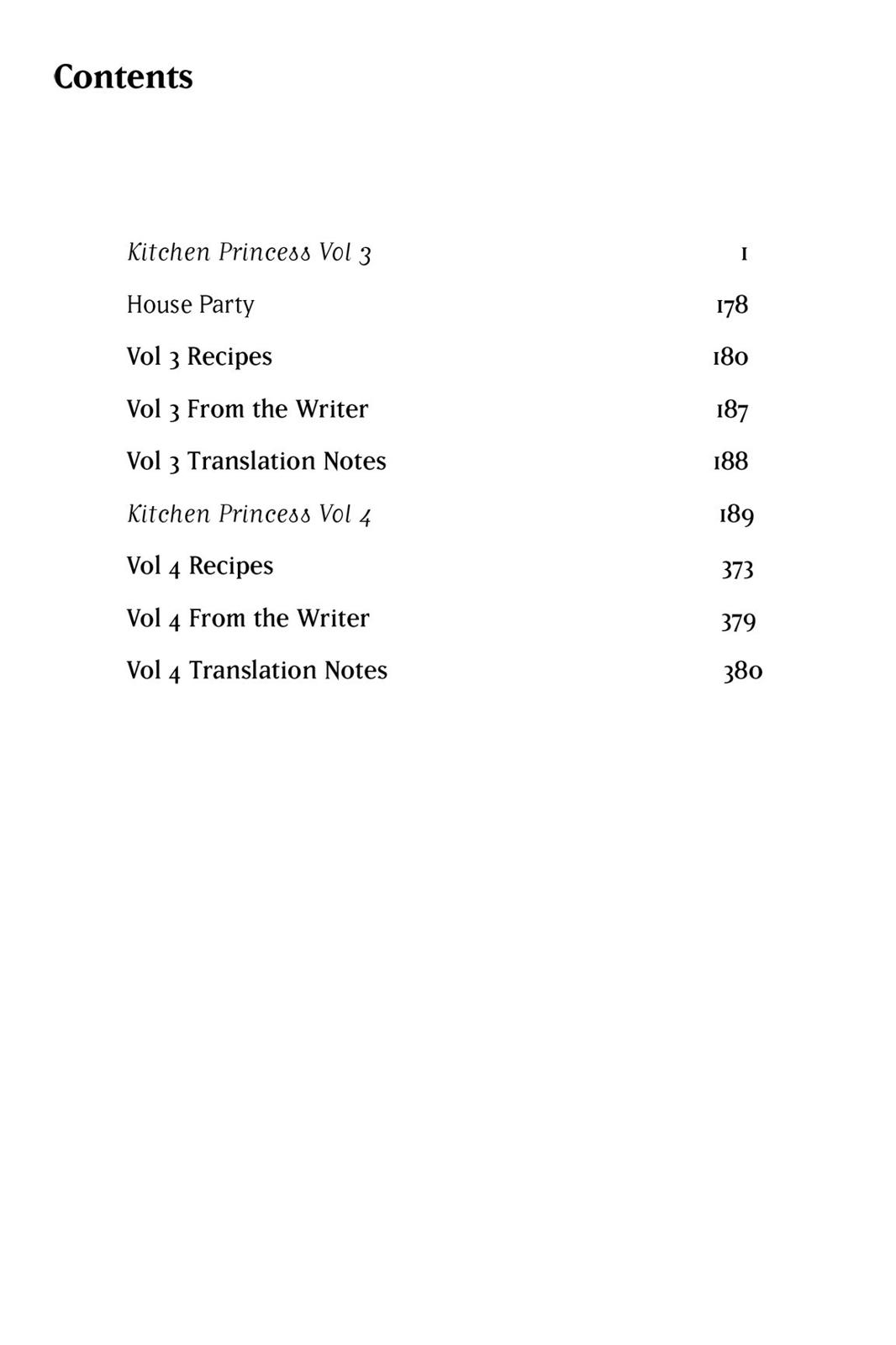 Read Kitchen Princess (en) Manga Online