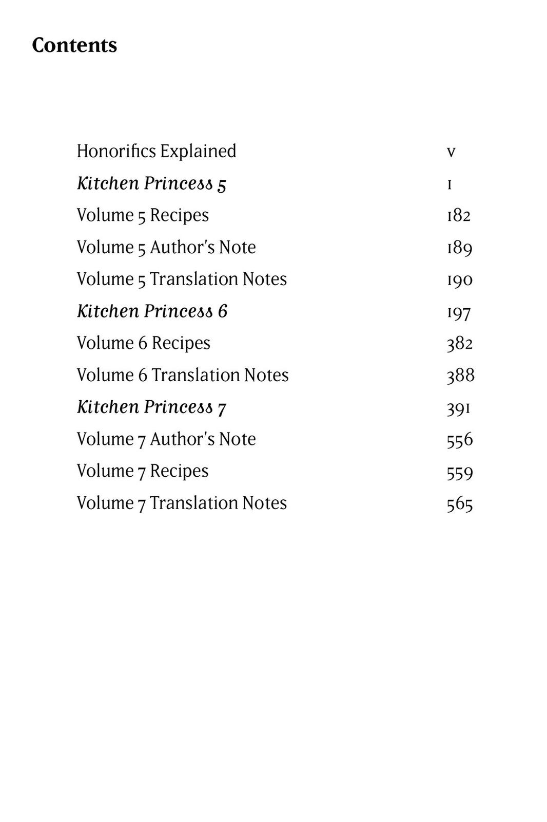 Read Kitchen Princess (en) Manga Online