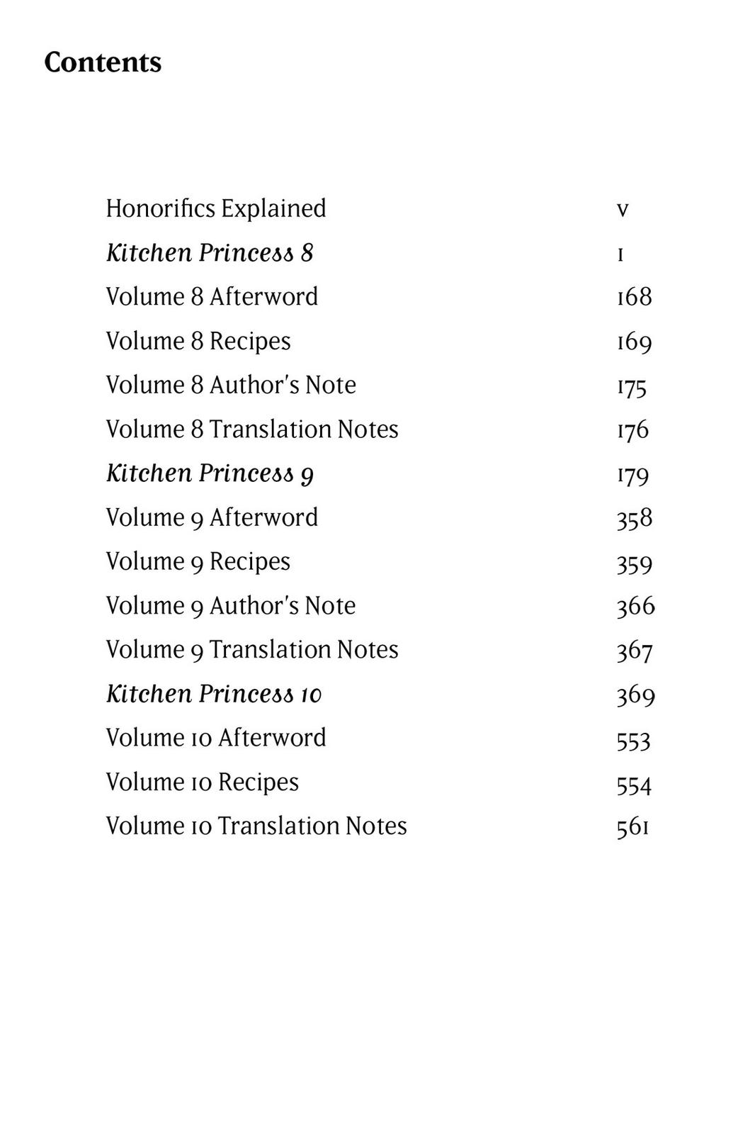 Read Kitchen Princess (en) Manga Online