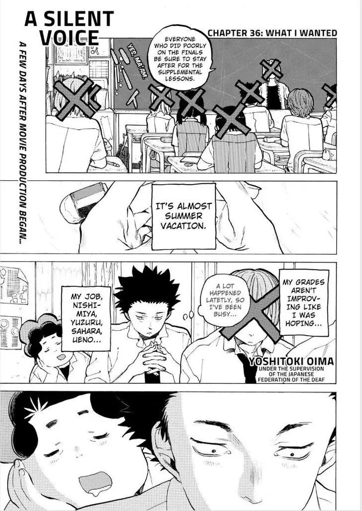 Read Koe no Katachi (en) Manga Online