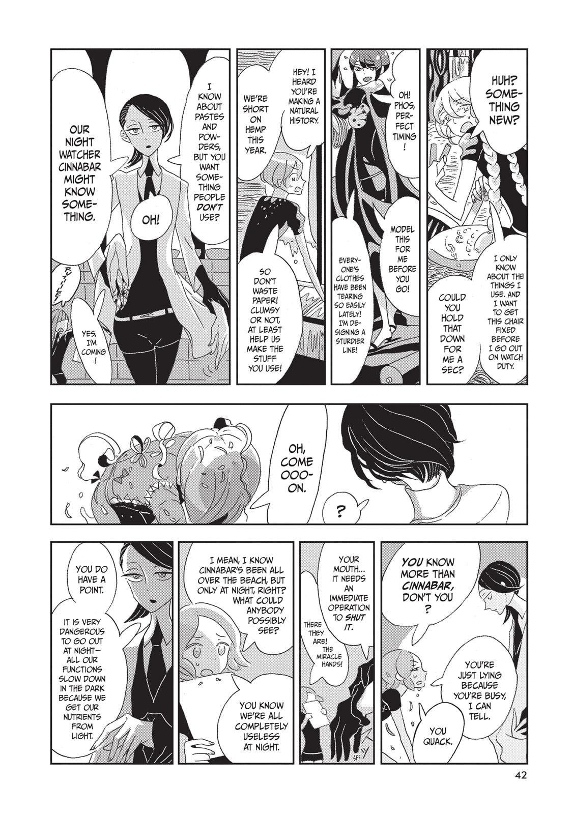 Read Land of the Lustrous (en) Manga Online