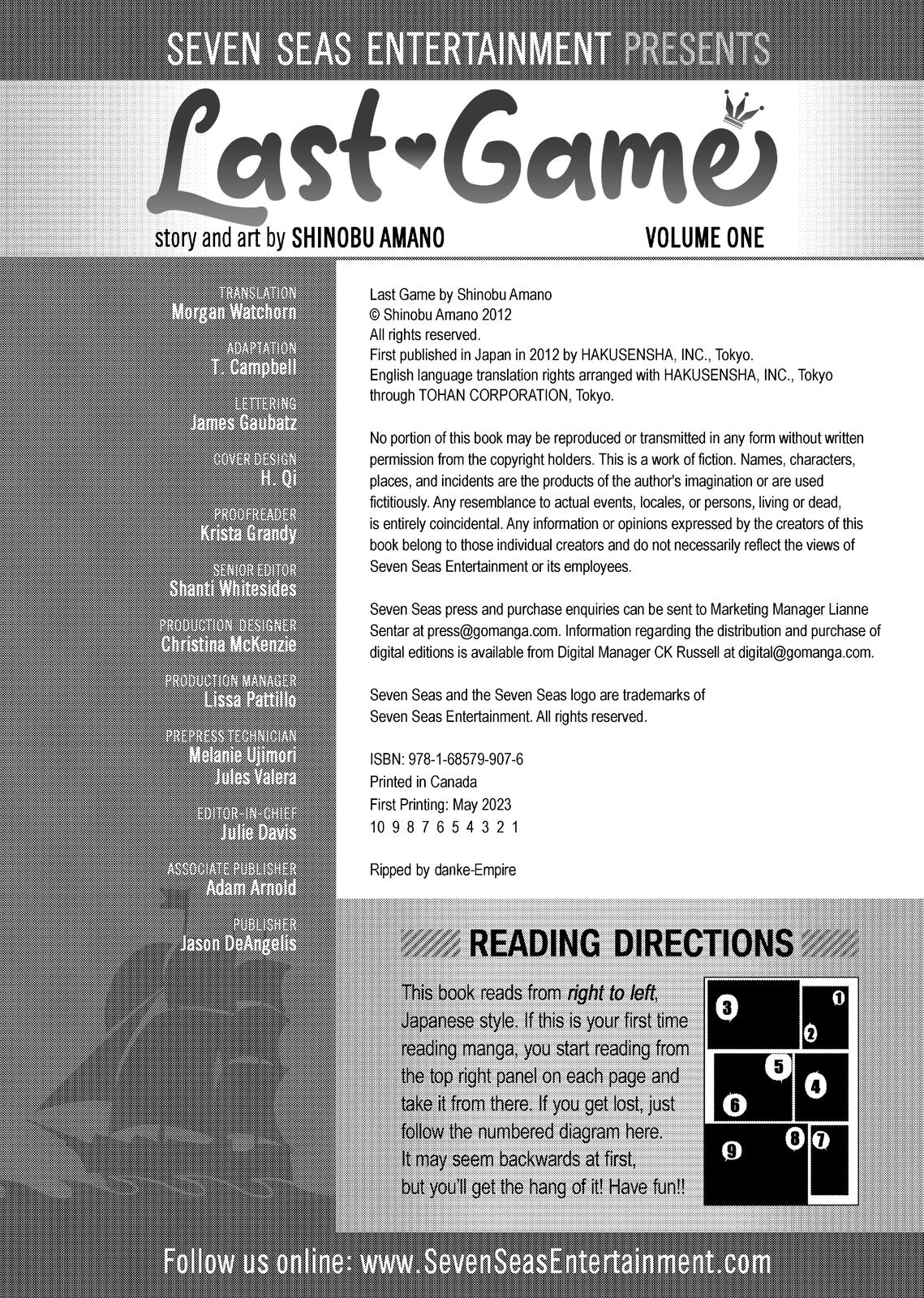 Read Last Game (en) Manga Online