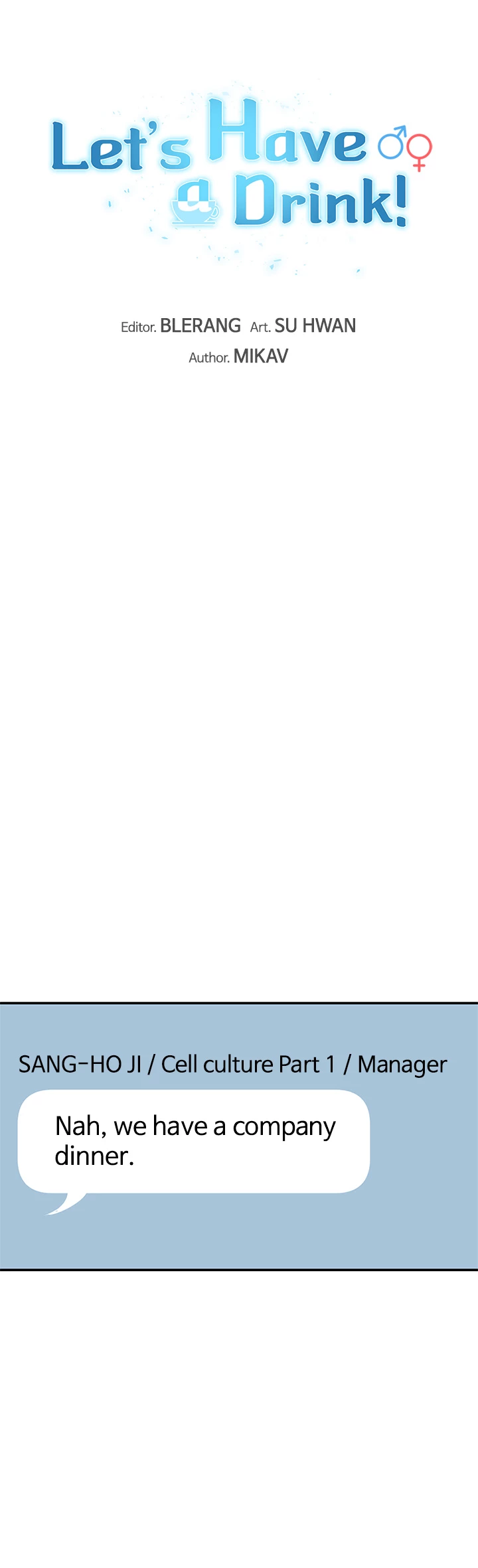 Read Let's Have a Drink! (en) Manga Online