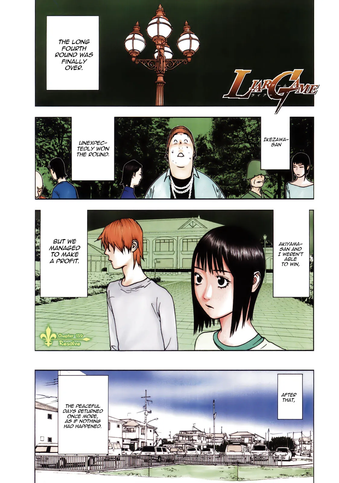 Read Liar Game (en) Manga Online