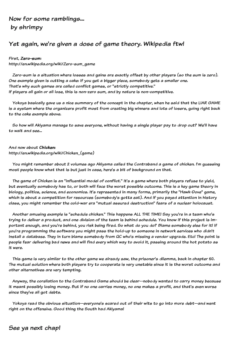 Read Liar Game (en) Manga Online