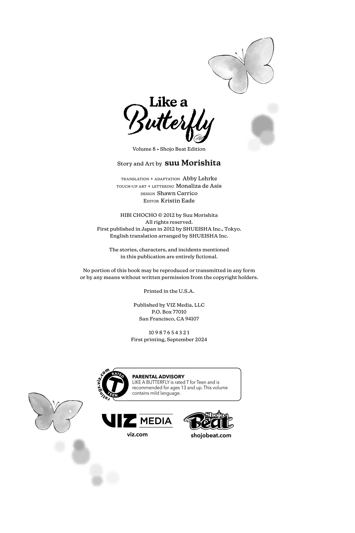Read Like a Butterfly (en) Manga Online
