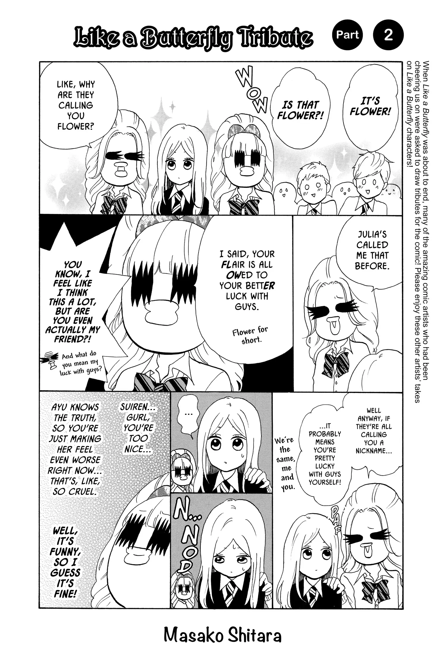 Read Like a Butterfly (en) Manga Online