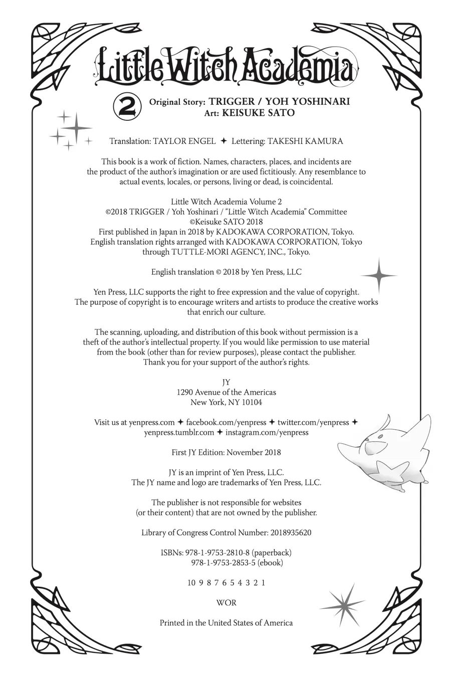 Read Little Witch Academia (SATOU Keisuke) (en) Manga Online