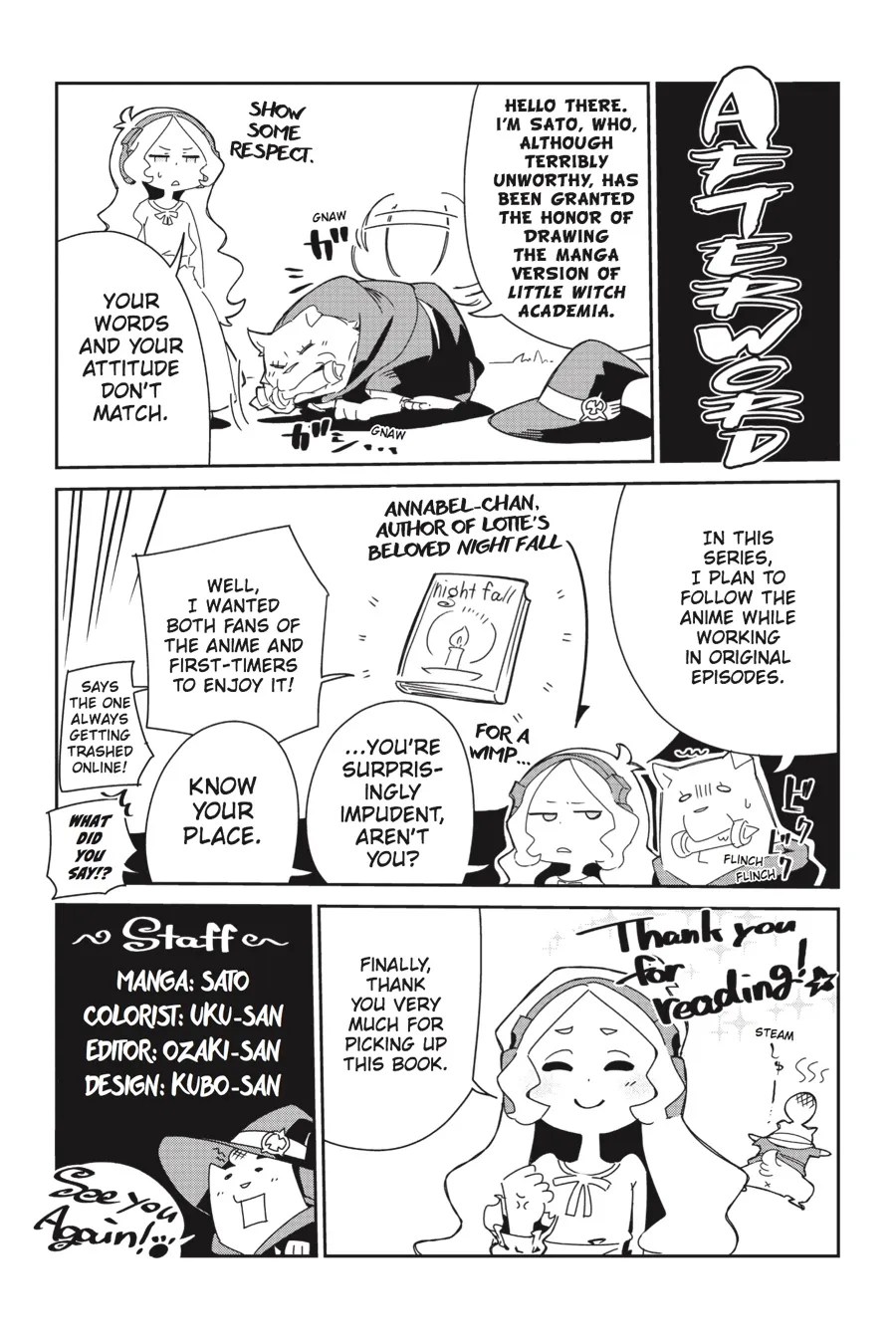 Read Little Witch Academia (SATOU Keisuke) (en) Manga Online