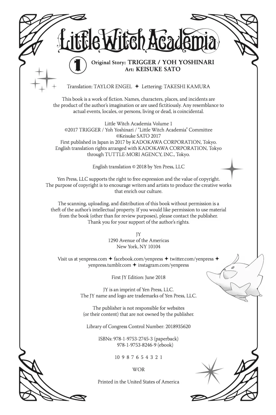 Read Little Witch Academia (SATOU Keisuke) (en) Manga Online