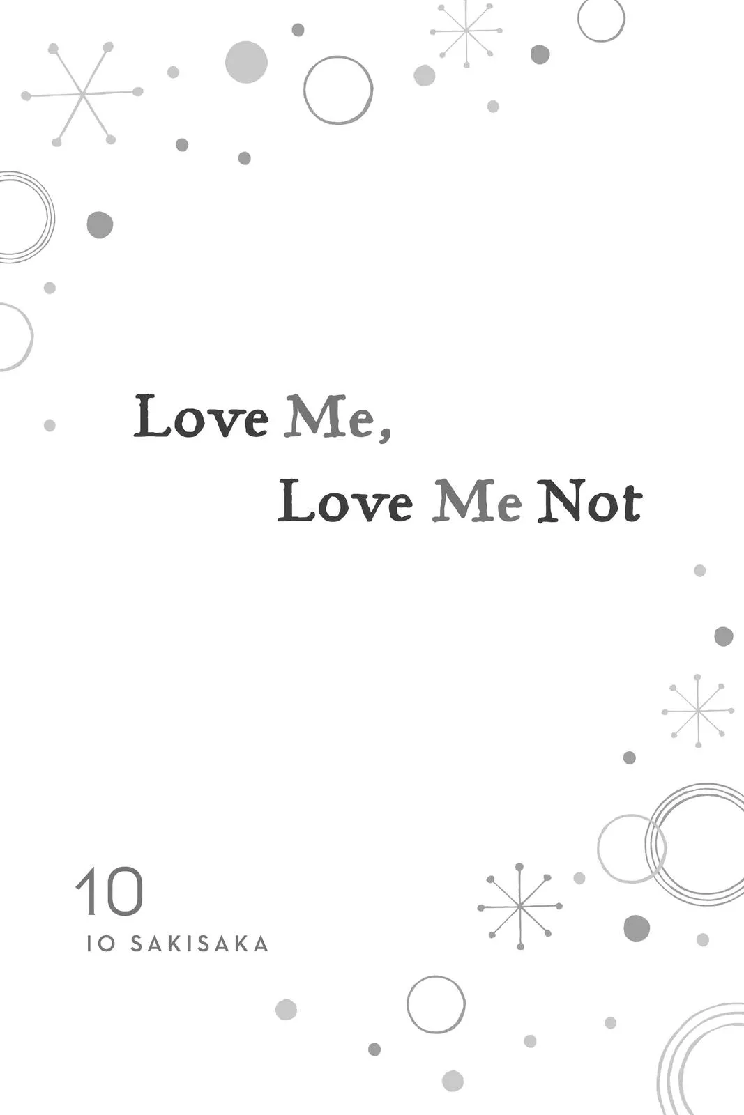 Read Love Me, Love Me Not (en) Manga Online