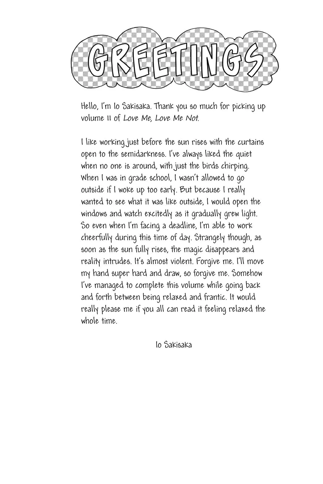 Read Love Me, Love Me Not (en) Manga Online