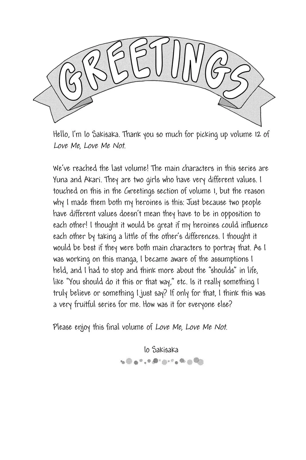 Read Love Me, Love Me Not (en) Manga Online