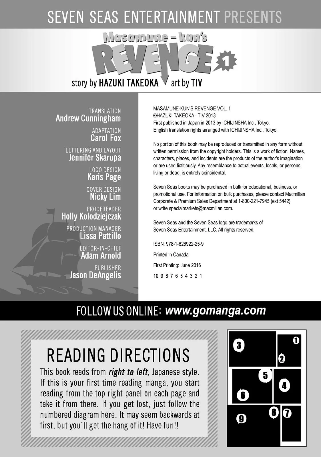 Read Masamune-kun's Revenge (en) Manga Online