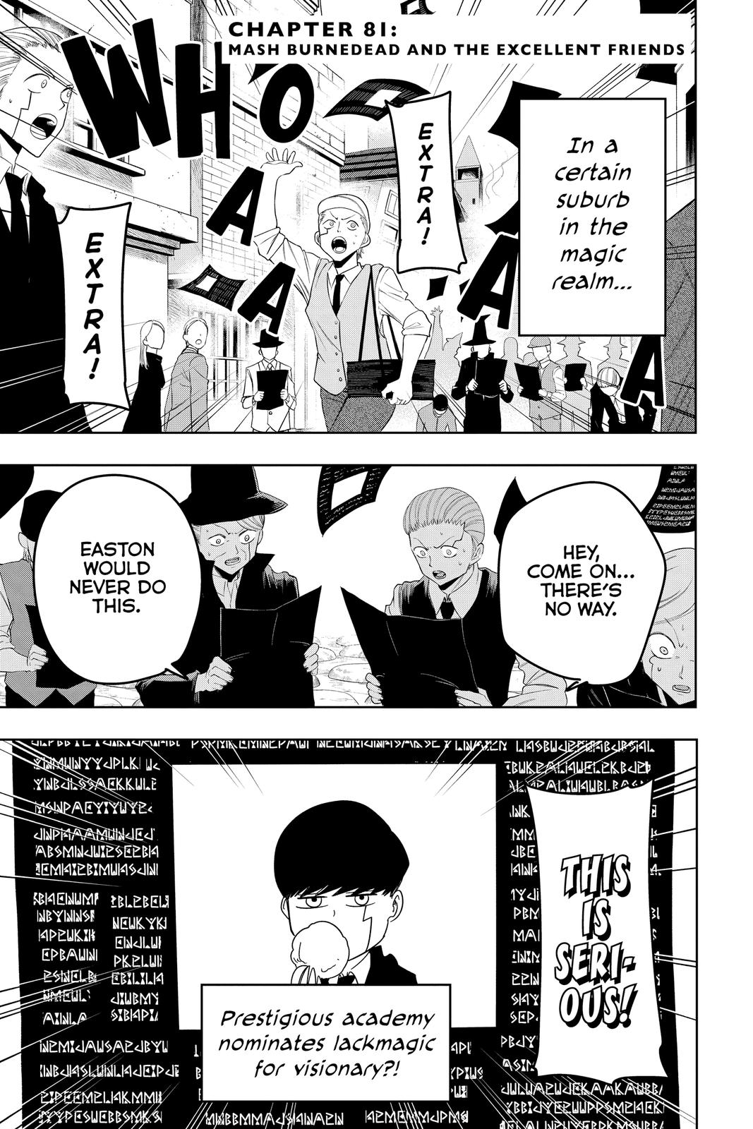 Read Mashle - Magic and Muscles (en) Manga Online