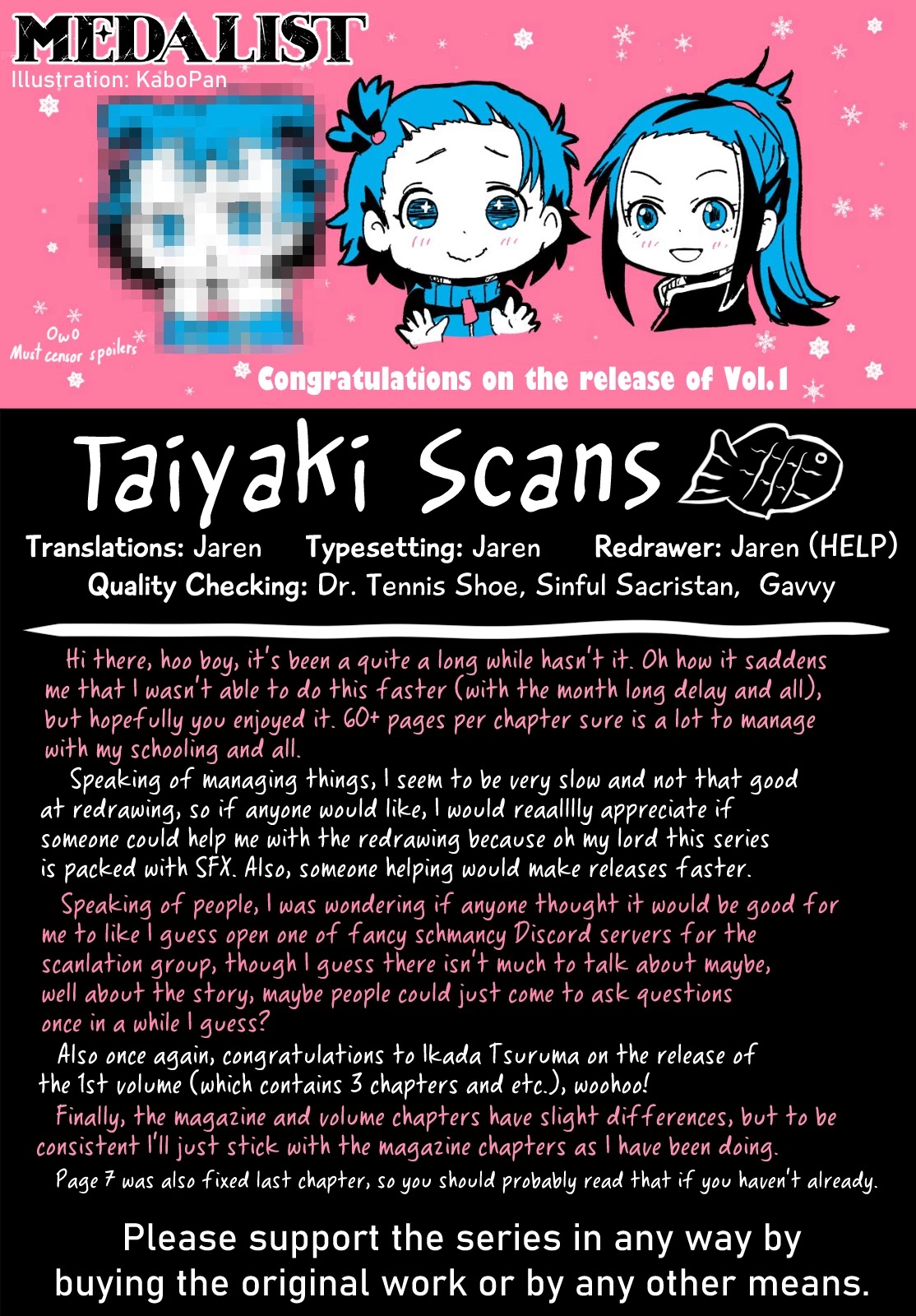 Read Medalist (en) Manga Online