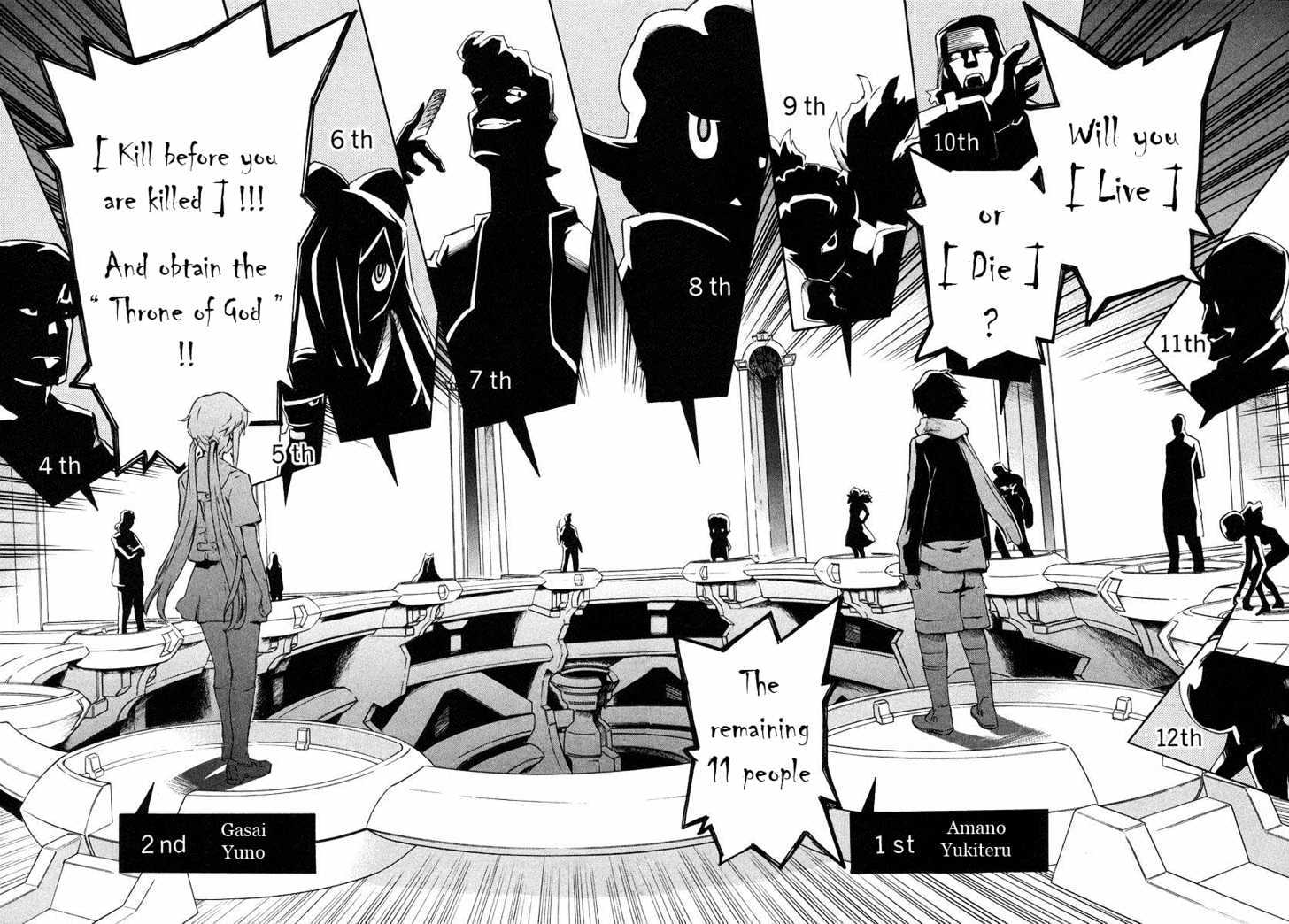 Read Mirai Nikki (en) Manga Online