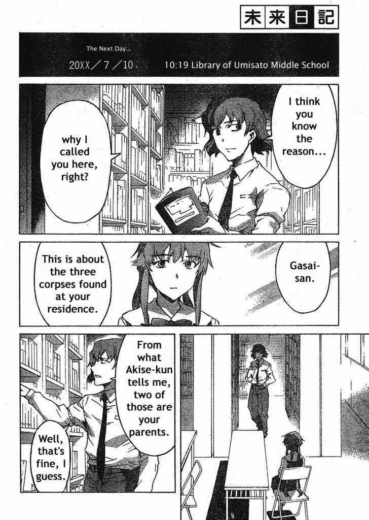 Read Mirai Nikki (en) Manga Online