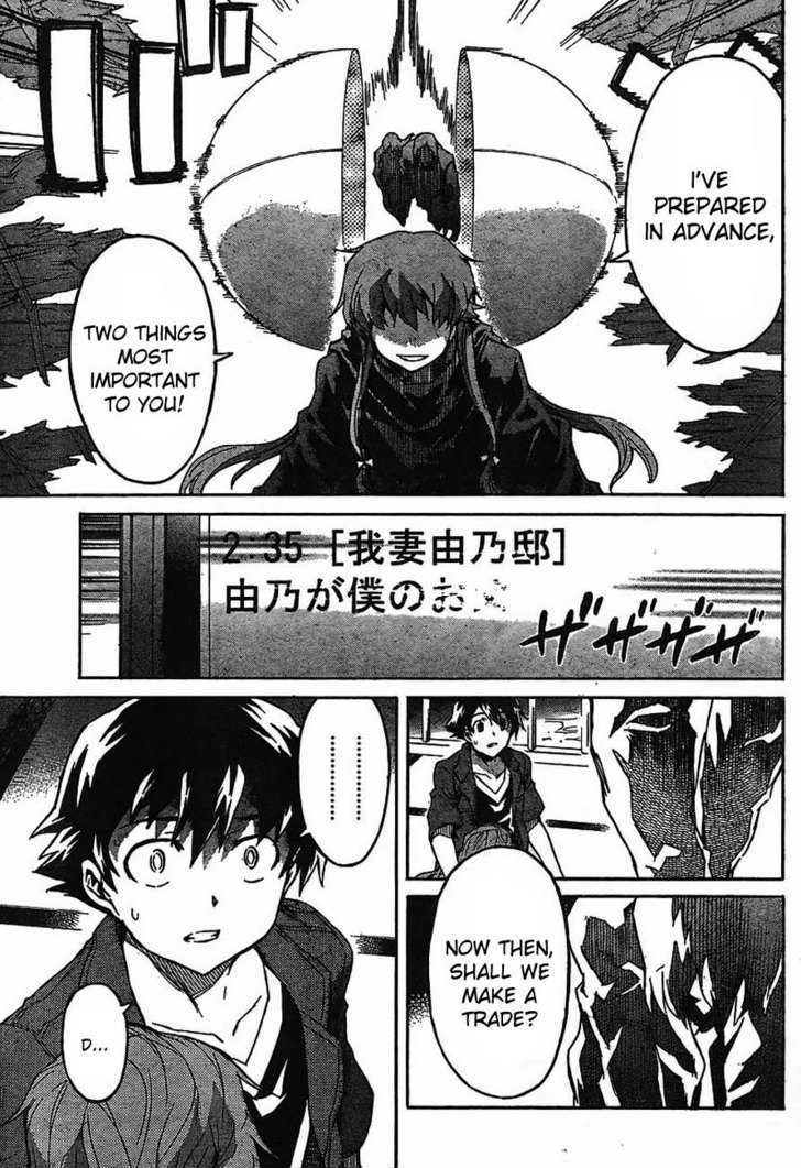 Read Mirai Nikki (en) Manga Online