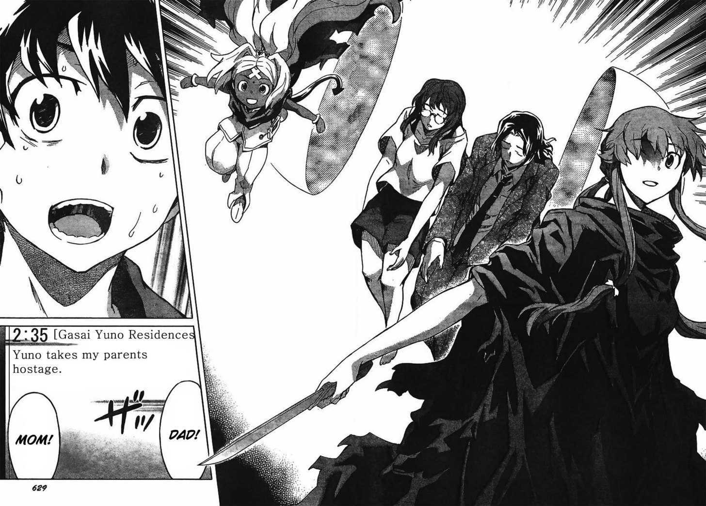 Read Mirai Nikki (en) Manga Online