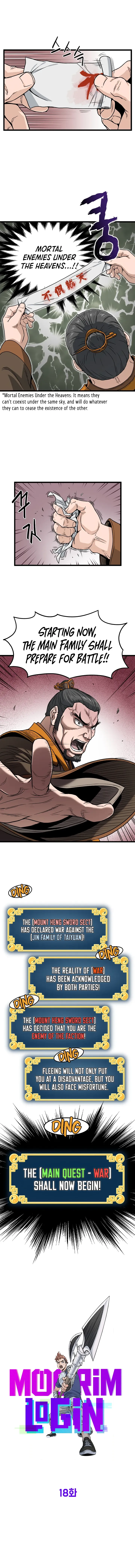 Read Murim Login (en) Manga Online