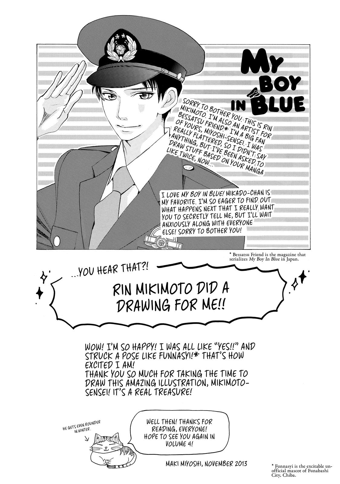 Read My Boy in Blue (en) Manga Online