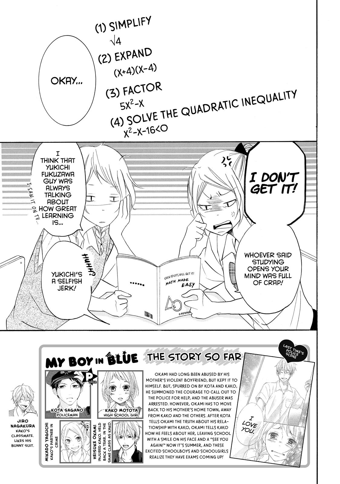 Read My Boy in Blue (en) Manga Online