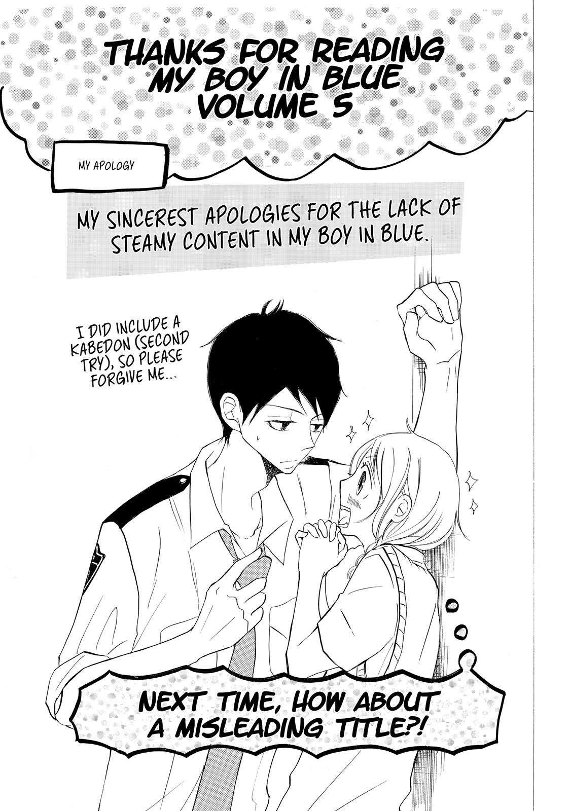 Read My Boy in Blue (en) Manga Online