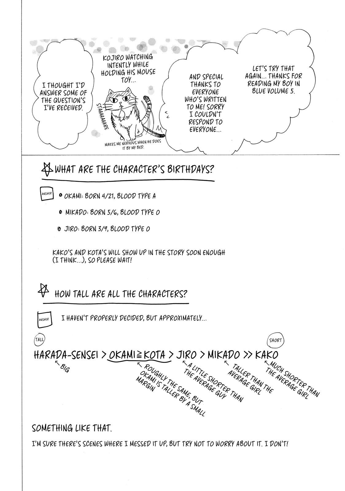 Read My Boy in Blue (en) Manga Online