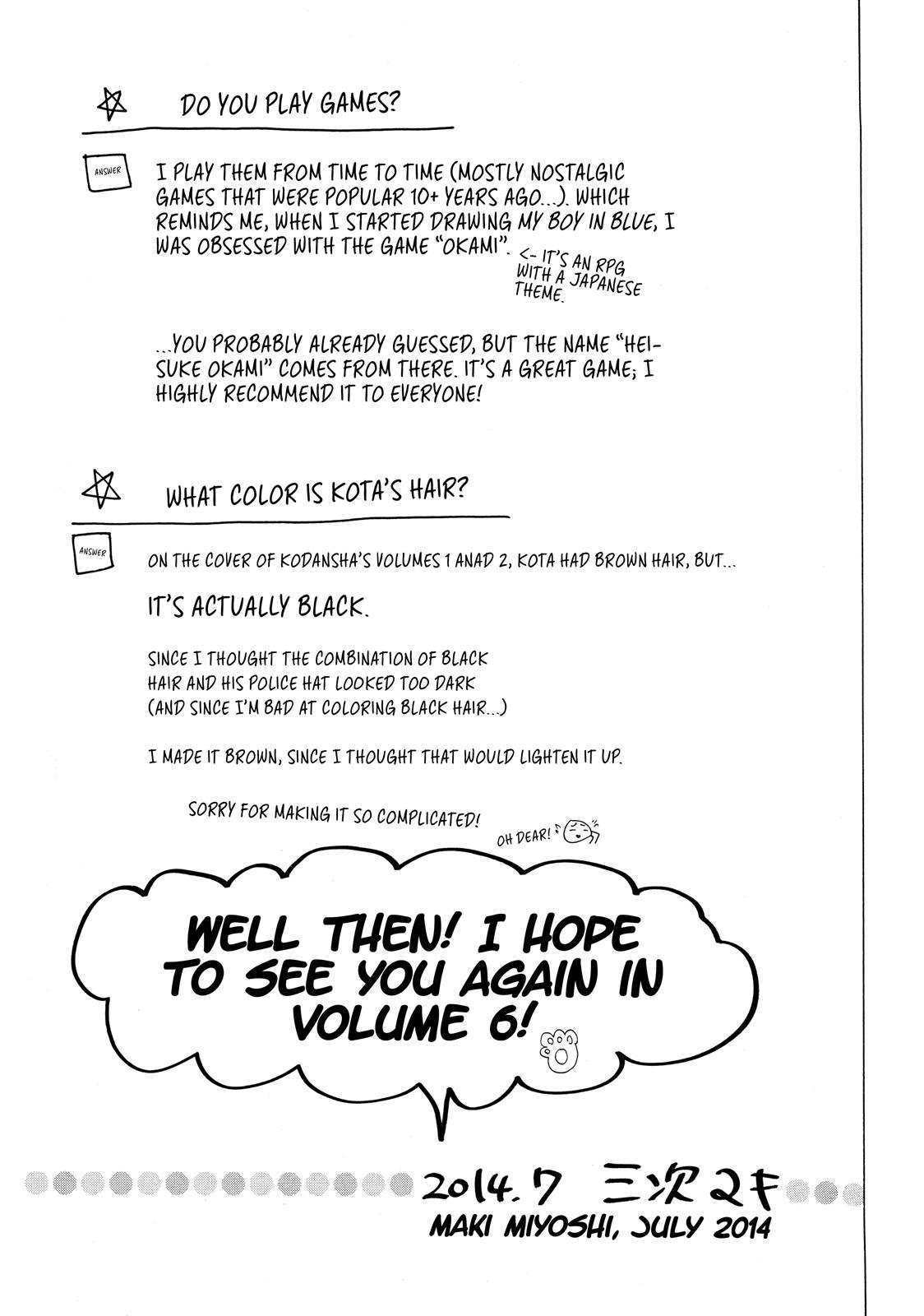 Read My Boy in Blue (en) Manga Online