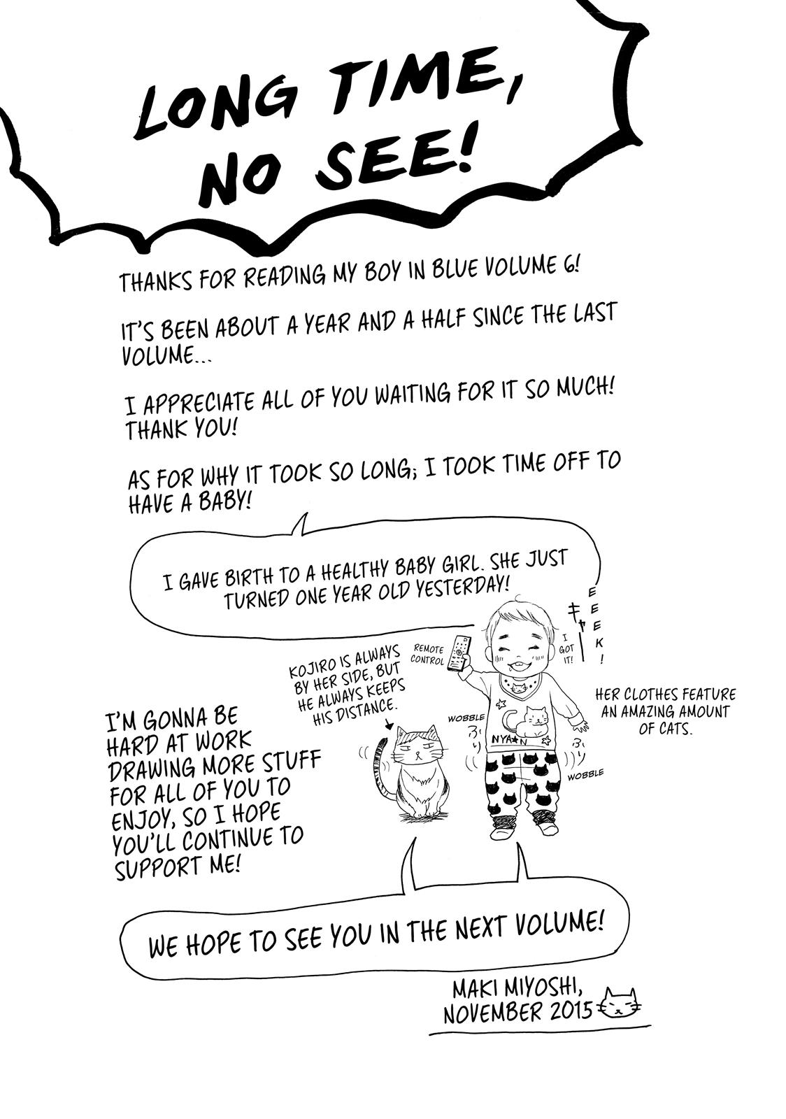 Read My Boy in Blue (en) Manga Online