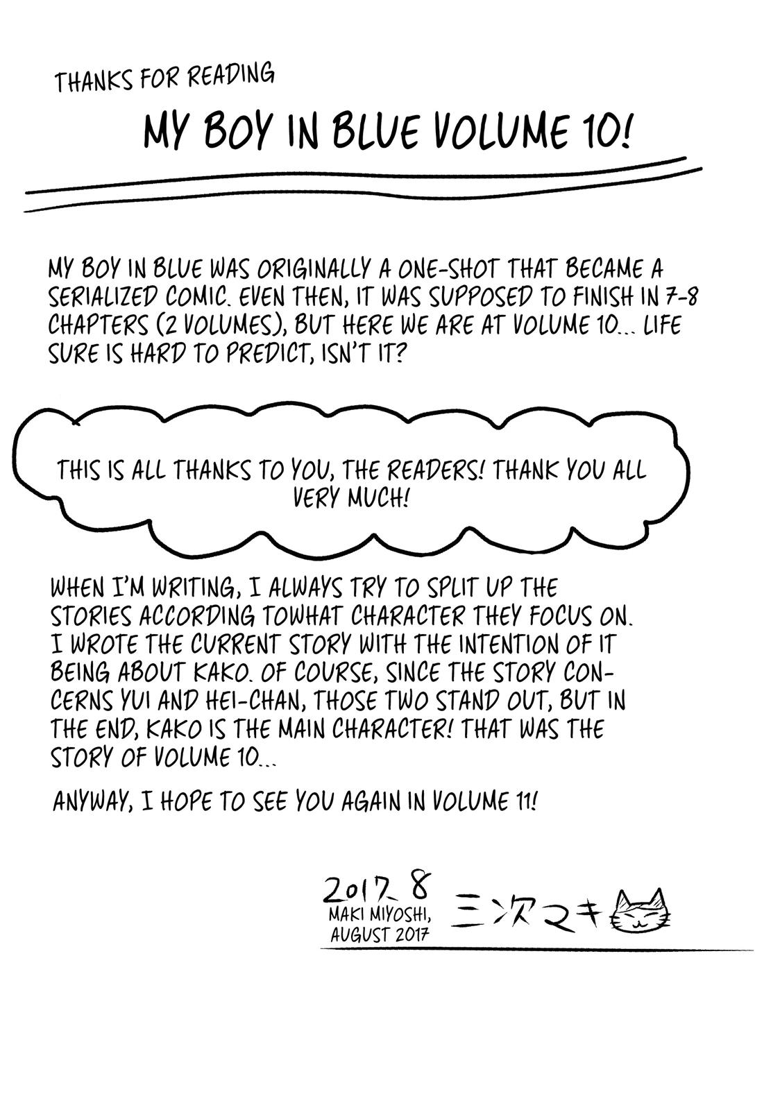 Read My Boy in Blue (en) Manga Online
