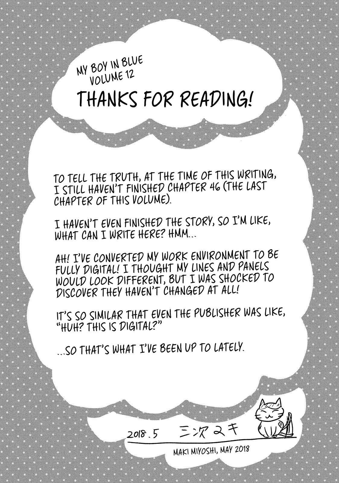 Read My Boy in Blue (en) Manga Online