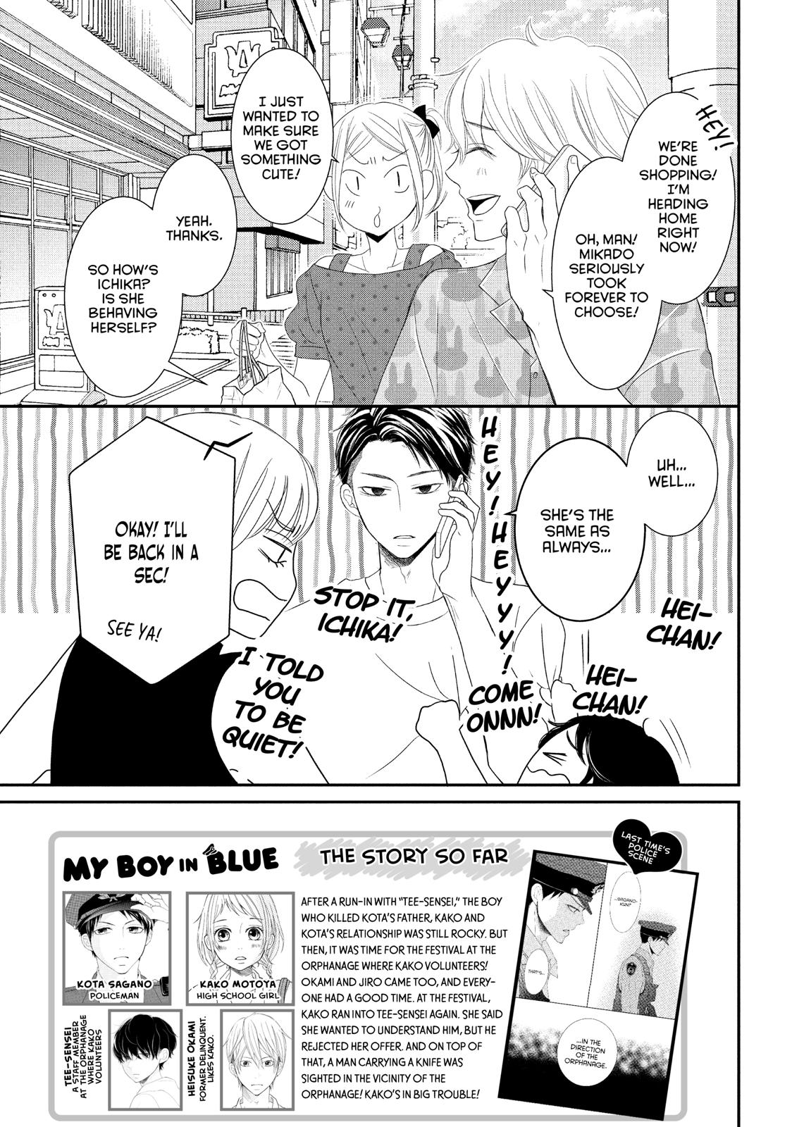 Read My Boy in Blue (en) Manga Online