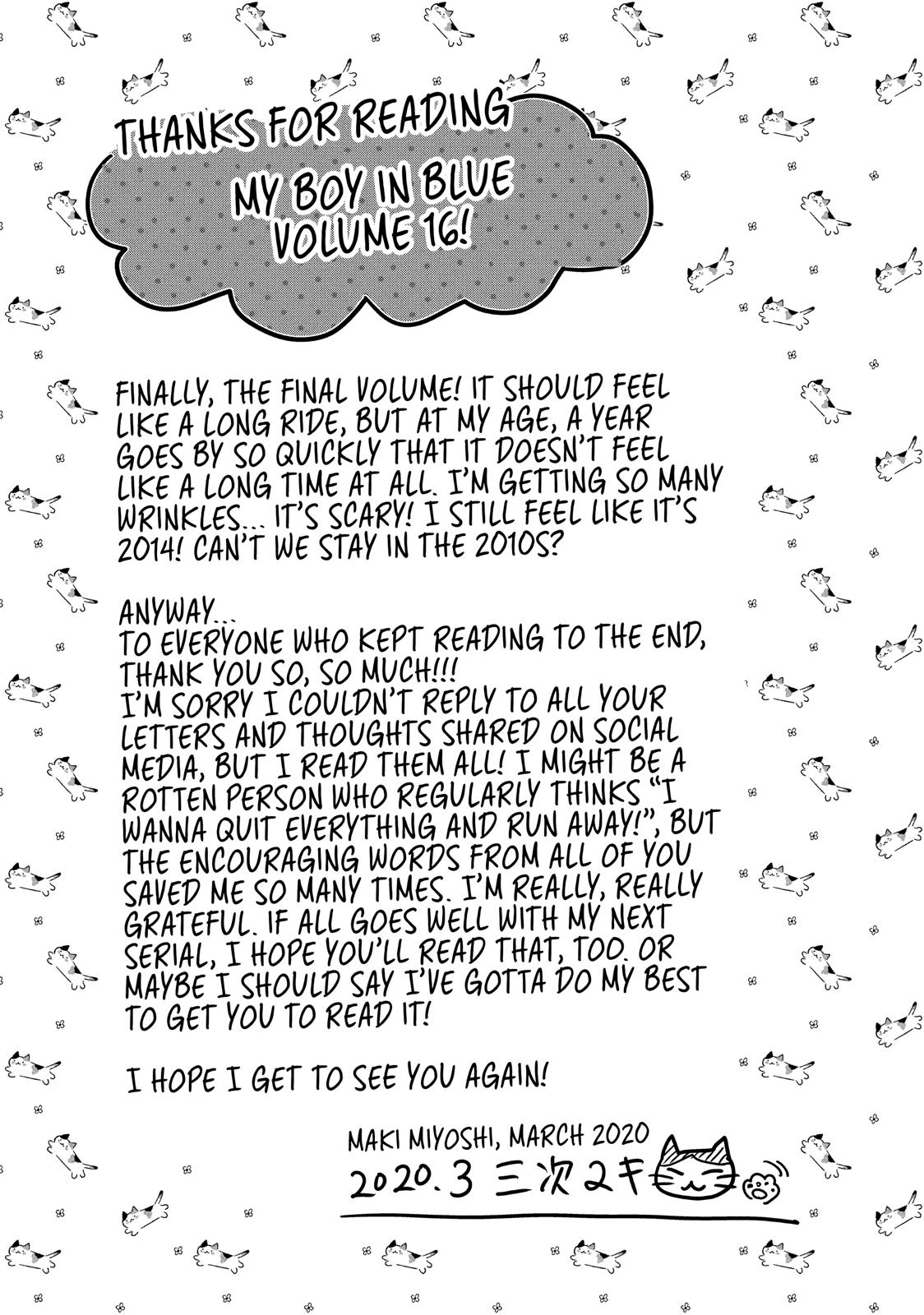 Read My Boy in Blue (en) Manga Online