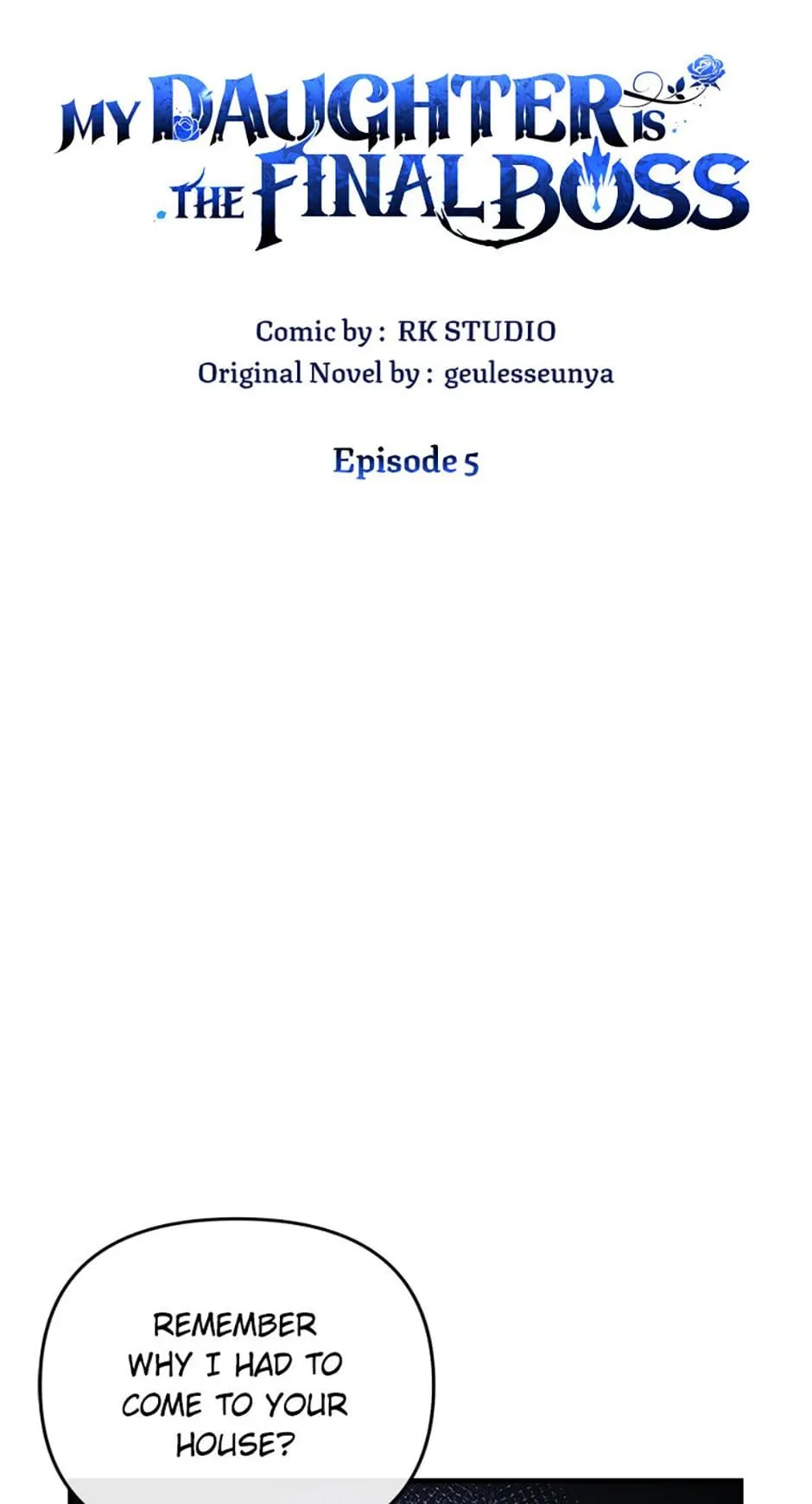 Read My Daughter Is the Final Boss (en) Manga Online