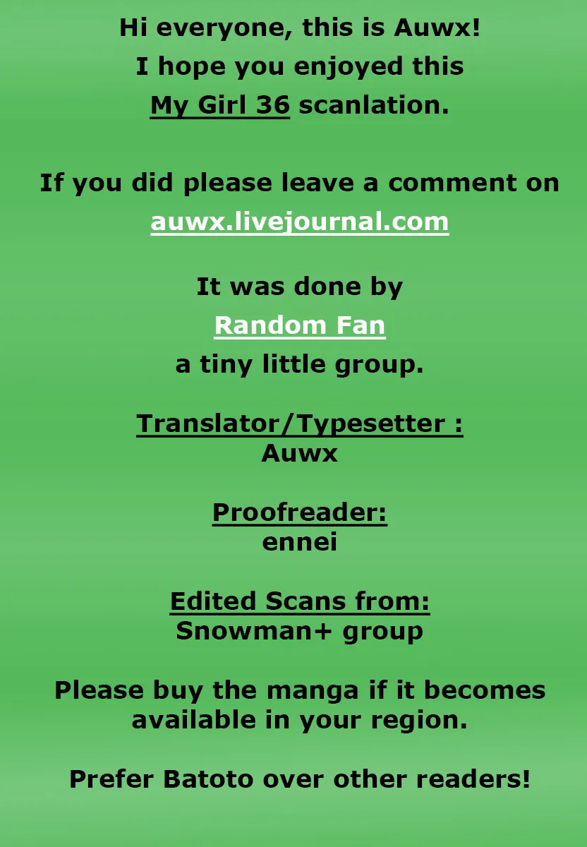 Read My Girl (Sahara Mizu) (en) Manga Online