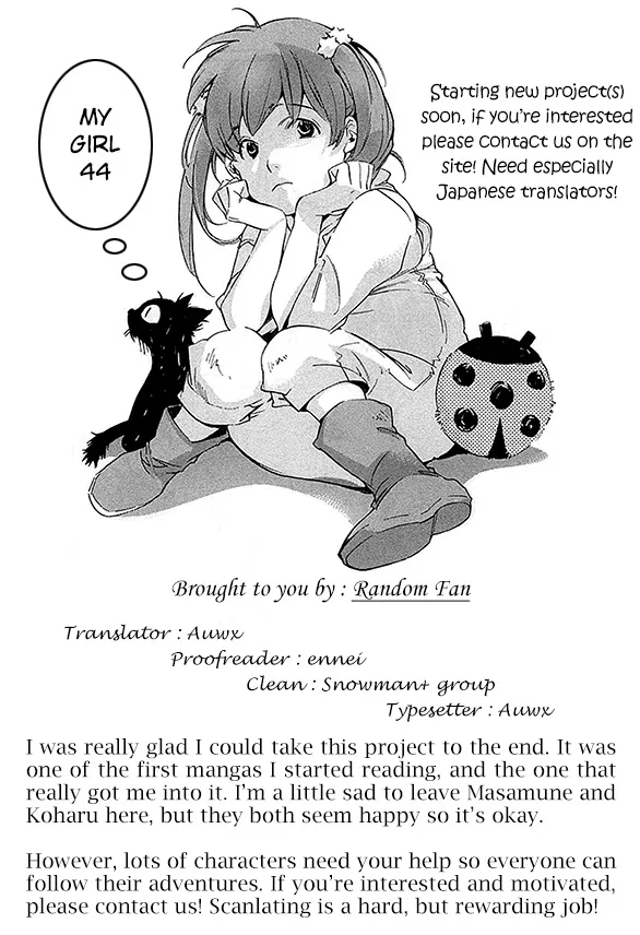 Read My Girl (Sahara Mizu) (en) Manga Online