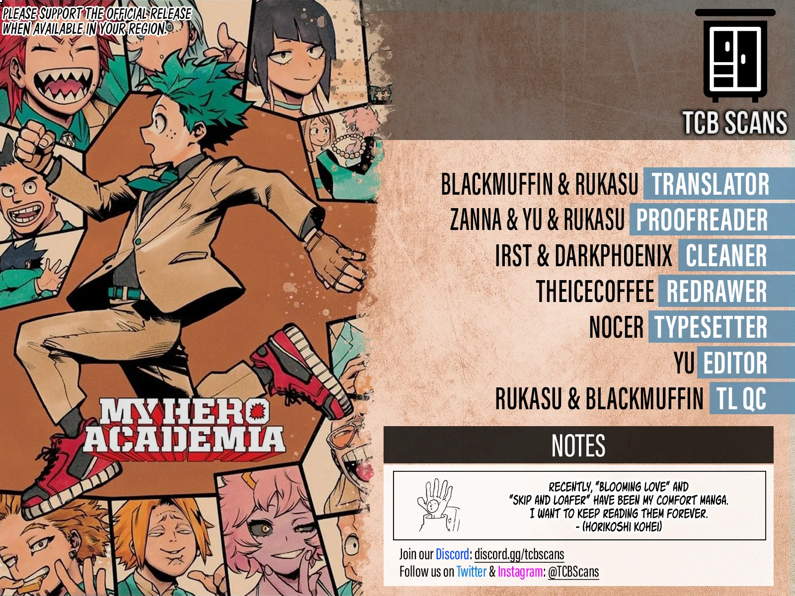 Read My Hero Academia (en) Manga Online