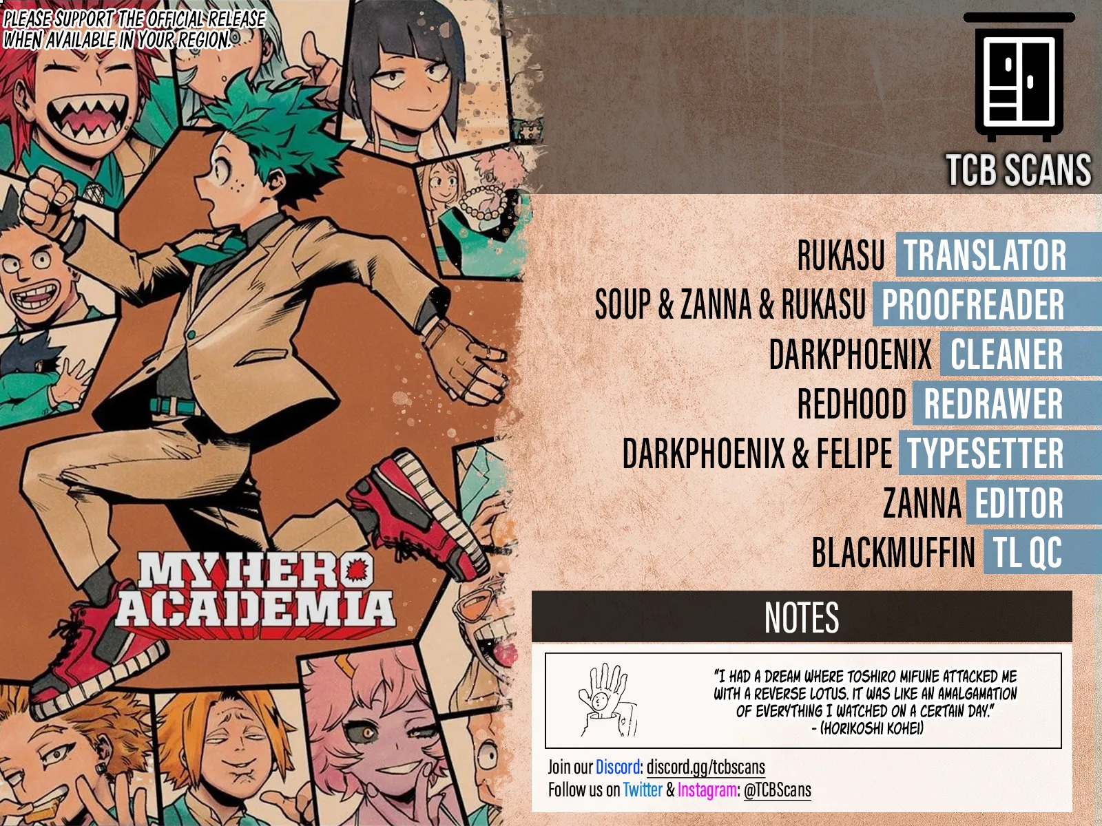 Read My Hero Academia (en) Manga Online