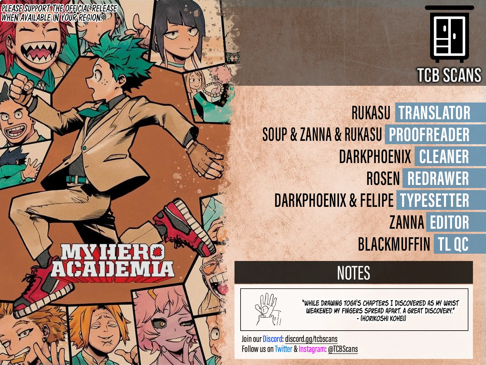 Read My Hero Academia (en) Manga Online